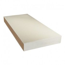 Matelas "Top Line" Hamburg 100x190 H19 Densité Hr 50 Déhoussable, Orthopédique, En Vrai Mousse À Froid, Housse Coton Medicott