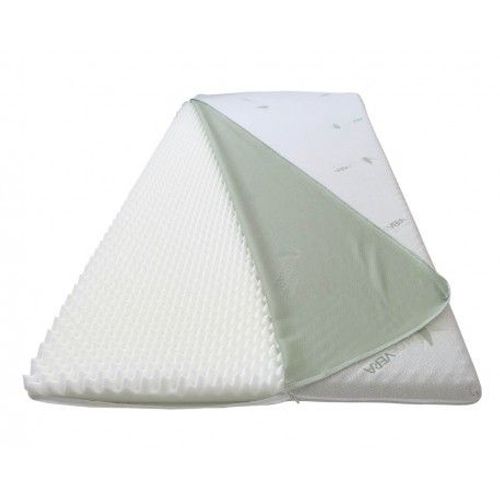Surmatelas En MéMoire 160x200 "Relax" Hauteur 3 Cm OrthopéDique, ComplèTement DéHoussable, Housse En Aloe Vera