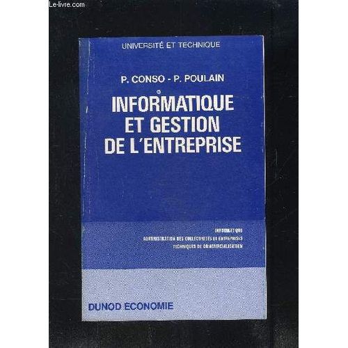 Informatique Et Gestion De L Entreprise
