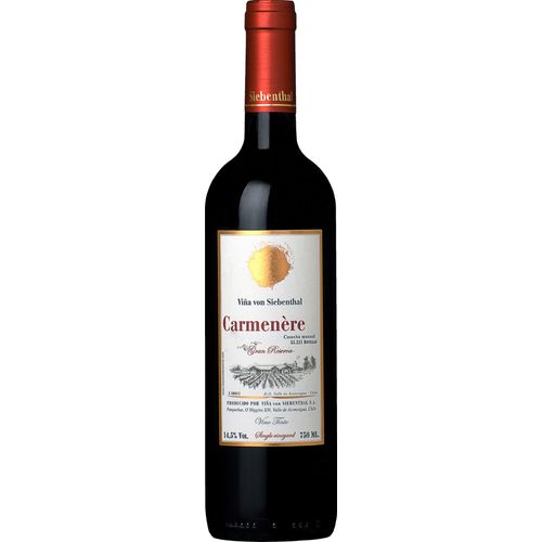 Vina Von Siebenthal Gran Reserva Carmenere 2018