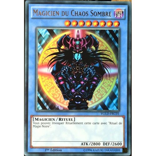 Carte Yu-Gi-Oh Ygld-Frc01 Magicien Du Chaos Sombre Neuf Fr