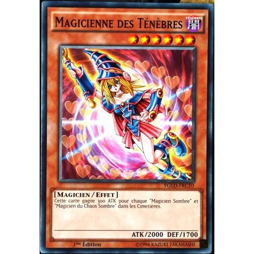 Carte Yu-Gi-Oh Ygld-Frc10 Magicienne Des Ténèbres Neuf Fr