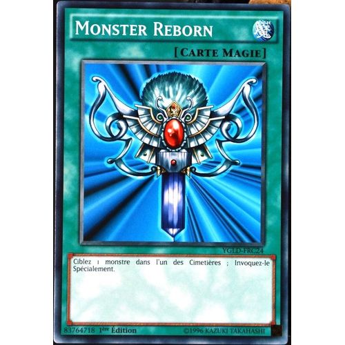 Carte Yu-Gi-Oh Ygld-Frc24 Monster Reborn  Neuf Fr