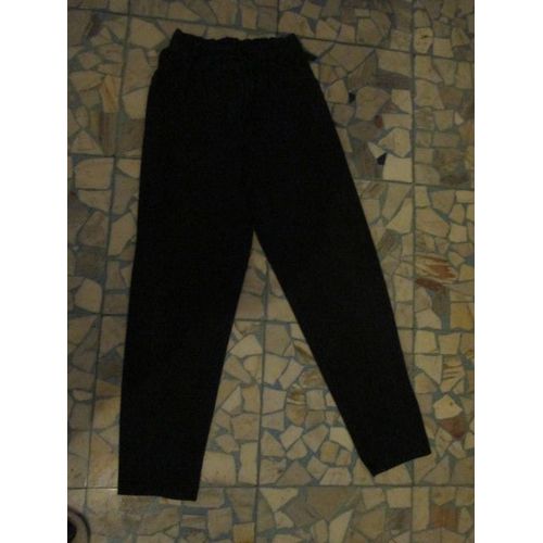 Pantalon Noir/Vert Jalice Fort Taille 14