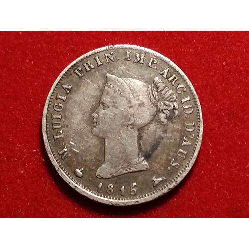 10 Soldi Duché Deparme Marie-Louise D'autriche 1815
