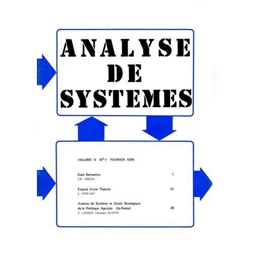 Anayse De Système Volume Ii N°1 