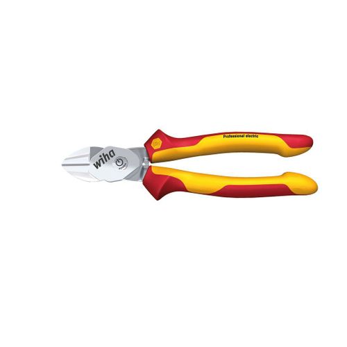 Wiha BiCut Professional electric - pince coupante diagonale grande capacité commutable à levier pince Heavy Duty Lever Diagonal Cutter (Z 18 0 06) - 38984