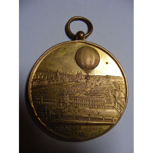 Médaille Ballon Ascentionnel Henry Giffard