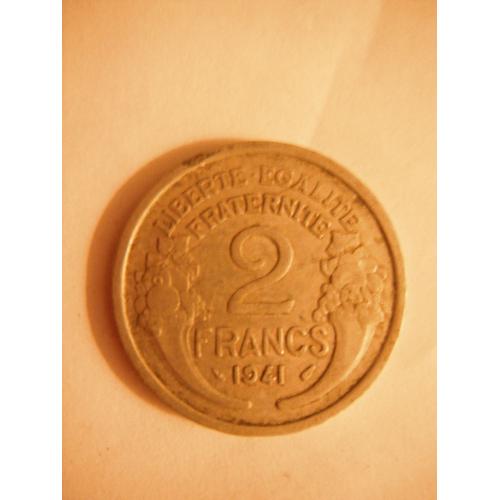 Pièce 2 Francs 1941