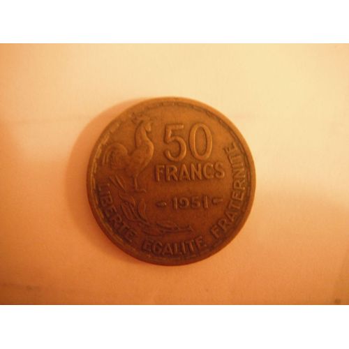 Pièce 50 Francs 1951