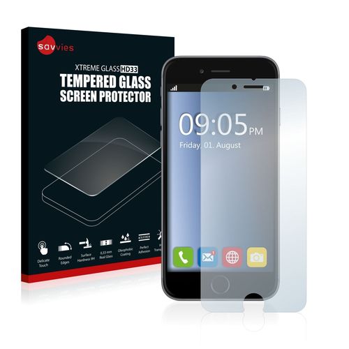Savvies® Hd33 Protecteur D'écran En Verre Trempé Pour Apple Iphone 6s