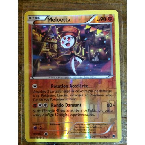 Meloetta Reverse 85/162 Xy Impulsion Turbo