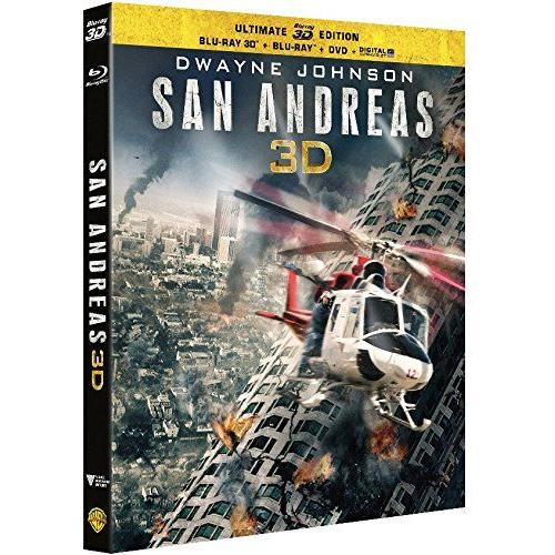 San Andreas (Ultimate Edition) - Combo Blu-Ray 3d + Blu-Ray + Dvd + Copie Digitale