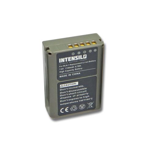 Batterie Li-Ion INTENSILO 1140mAh (7.6V) pour appareil photo, caméscope Olympus Pen E-P5, EP5 comme PS-BLN1.