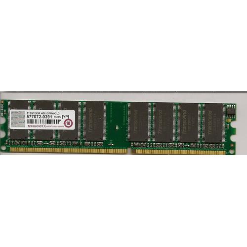 512M DDR 400DImm CL3 Transcend