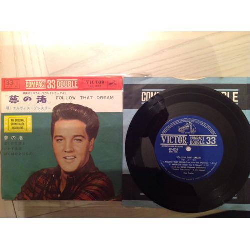 Follow That Dream Ep Compact 33 Tours Japon 1962 Label Bleu Cp 1024!