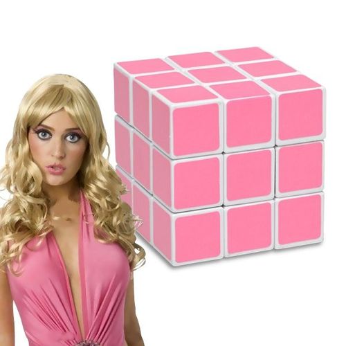 Cube Magique Rose Pour Blondes Magic Casse-Tête