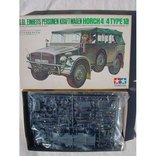 Tamiya Maquette Ww2 Garman Horch 4x4 Type 1a  N:B-Tamiya