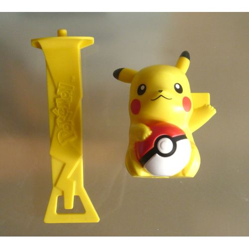 Figurine Pokemon - Pikachu (Mélangeur) - Jouet Happy Meal Mc Donald's 2015