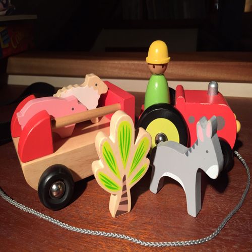 Juratoys Tracteur Remorque Et Animaux