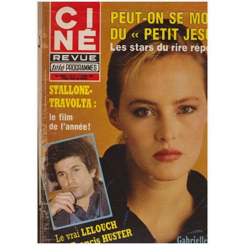 Cine Revue Tele Programmes N°15/ Avril 1981