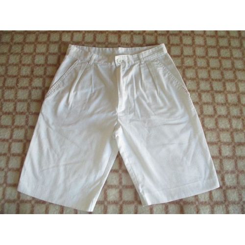 Short Bermuda Blanc 14 Ans