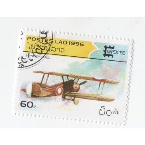 Timbre Laos Lao Avion Avions 60k