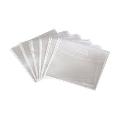 Hama CD/DVD Protective Sleeves - Pochette CD/DVD - capacité : 1 CD/DVD - transparent (pack de 75)