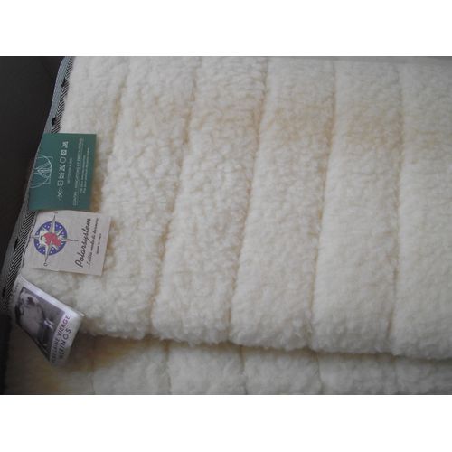 Surmatelas Magnetique 80x200 Laine Mérinos Et Fibre D'aloe Vera