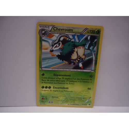 Carte Pokemon Francaise Impulsion Turbo Chevroum Reverse 17/162