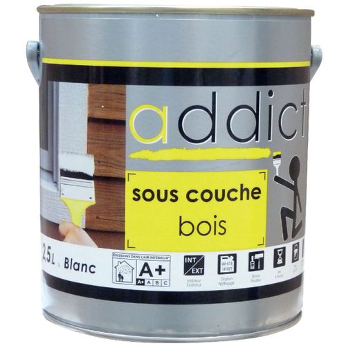 Peinture sous-couche bois Addict - Boîte 2,5 l