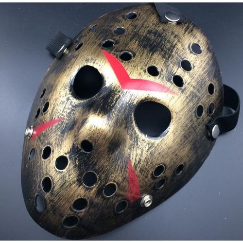 Masque Véritable Jason Voorhees Vendredi 13 Freddy Hockey Airsoft Deguisement Halloween