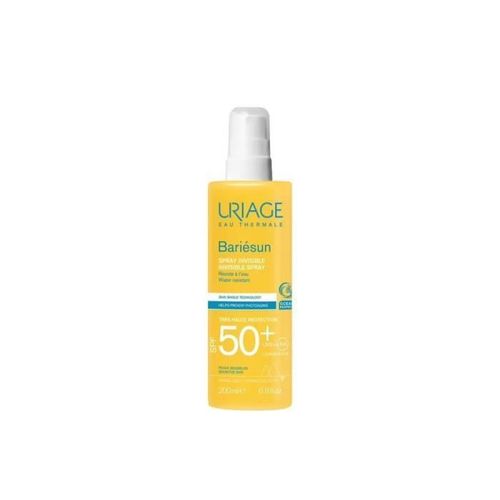 Spray Solaire Invisible Spf50+ Bariésun Uriage - Haute Protection - Texture Légère - Fini Invisible - 200ml 