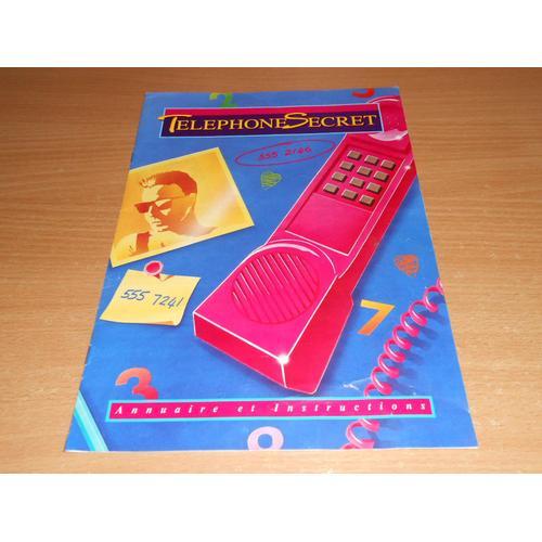 TÉLÉPHONE SECRET JEU de 1992 59cmx34x7,5cm EUR 54,00 - PicClick FR