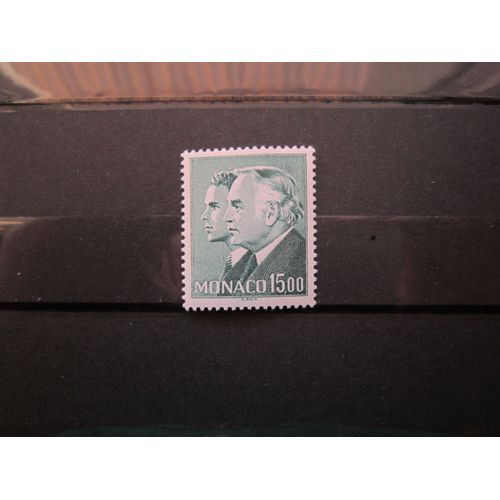 Monaco. Timbre N° 1561 (1986). Princes Rainier 3 Et Albert