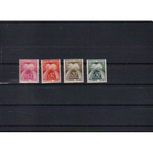 Timbres Taxes De France Neufs ** N°S 90 À 93