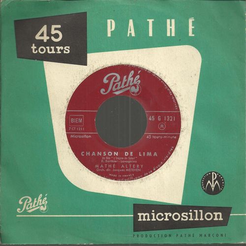 Chanson De Lima (R. Berthier - Lavagnino) Du Film "L'empire Du Soleil" / Ballade Indochinoise (M. Lanjean - D. White) Du Film "Les Aventuriers Du Mékong"