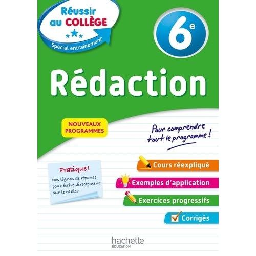 Rédaction 6e