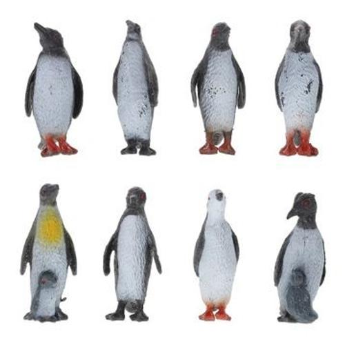 Figurines De Jouets D'animaux Marins De Pingouin Wj2066