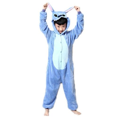 Combinaison Grenouillère Kigurumi Enfant 3-10 Ans. Pikachu Stitch Panda Licorne Rose Totoro. Black Sugar Boutique Cosplay Déguisement