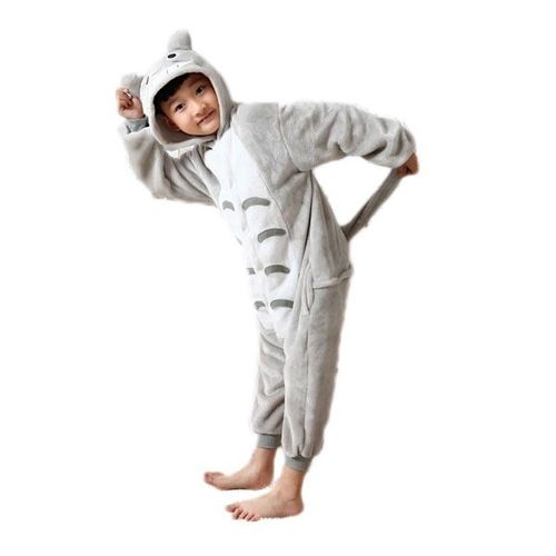 Combinaison Grenouillère Kigurumi Enfant 3-10 Ans. Pikachu Stitch Panda Licorne Rose Totoro. Black Sugar Boutique Cosplay Déguisement