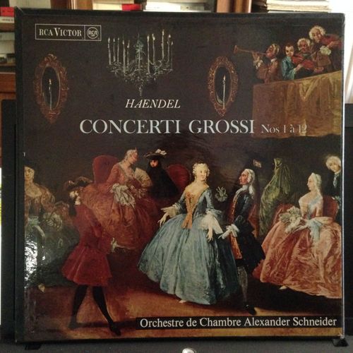 Georg Friedrich Händel (George Frederic Haendel): Douze Concertos Grossos, Twelve Concerti Grossi Op 6 N° 1 À 12