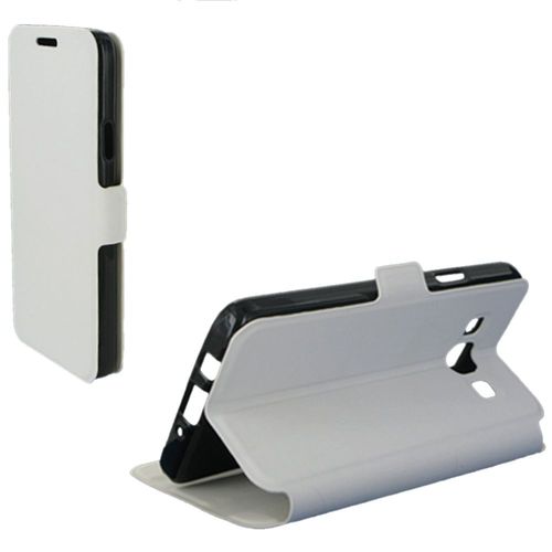 Etui Stand À Rabat Latéral Pour Samung Galaxy-A3 Coloris Blanc