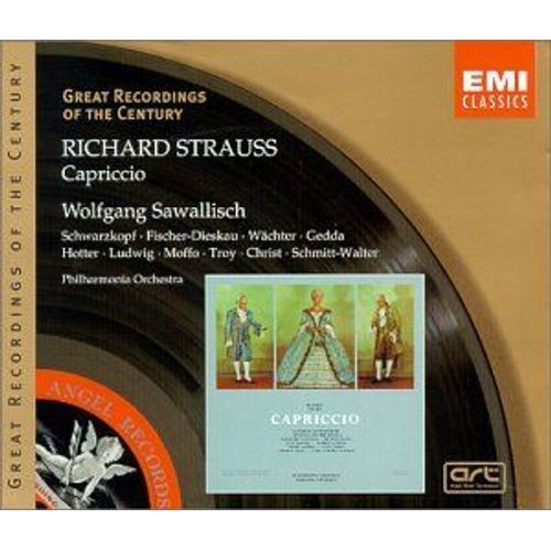 Strauss - Capriccio / Schwarzkopf, Gedda, Hotter, Waechter, Fischer-Dieskau, Po, Sawallisch