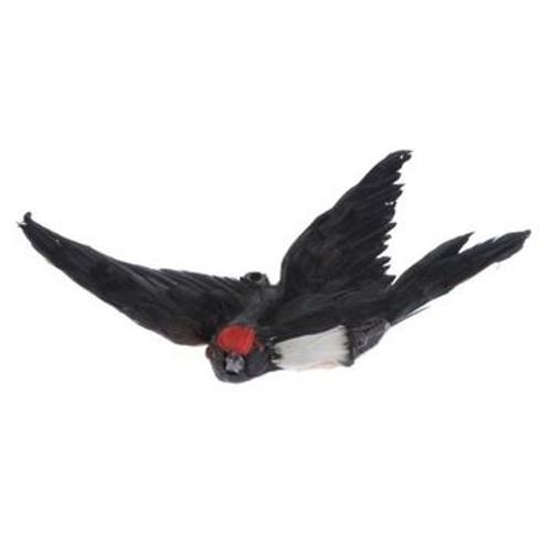 Figurines D'animaux ¿¿ Plumes, Hirondelle ¿¿ T¿ºte Rouge Wj887