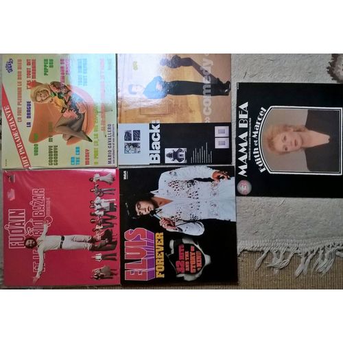 Lot De 5 Disques Années 70