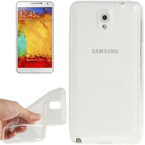 Coque Étui En Tpu Silicone Pour Samsung Galaxy Note 3 Transparent