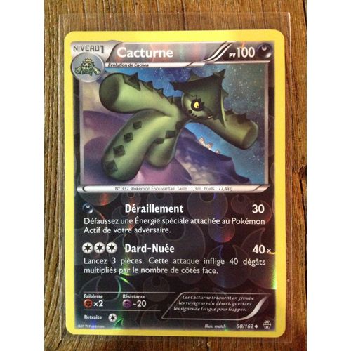 Cacturne Reverse 88/162 Xy Impulsion Turbo
