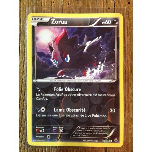 Zorua Reverse 89/162 Xy Impulsion Turbo