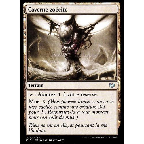 Caverne Zoécite - Commander 2015 - U - 